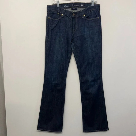 Levi's Capital E Womens Swank Jeans Size 30 - Low Rise Slim Bootcut Made in USA - Picture 1 of 8